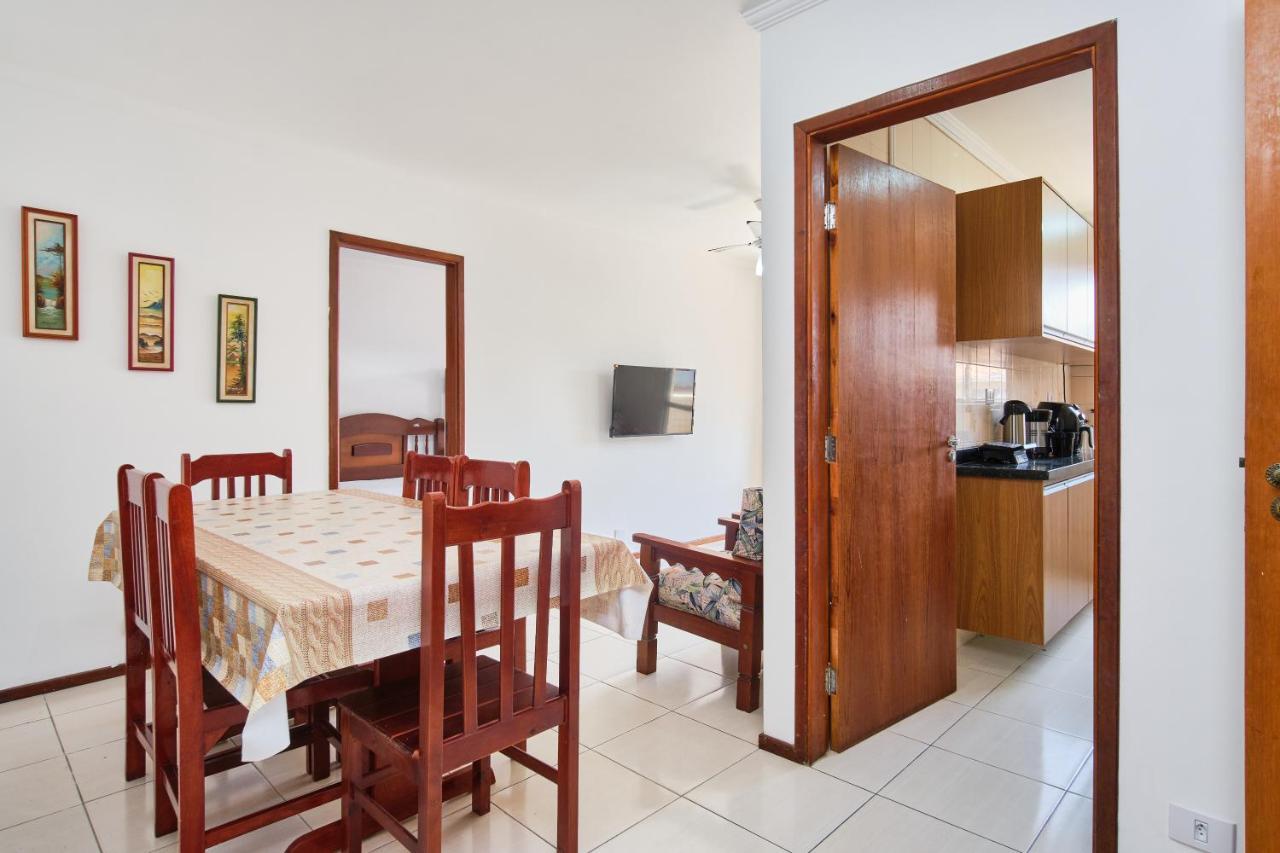 Apartamento A 100 Metros Da Praia, Bem Localizado, Com Ar Condicionado E Wi-Fi - 14 - Edificio Lenamar II Ubatuba Zewnętrze zdjęcie