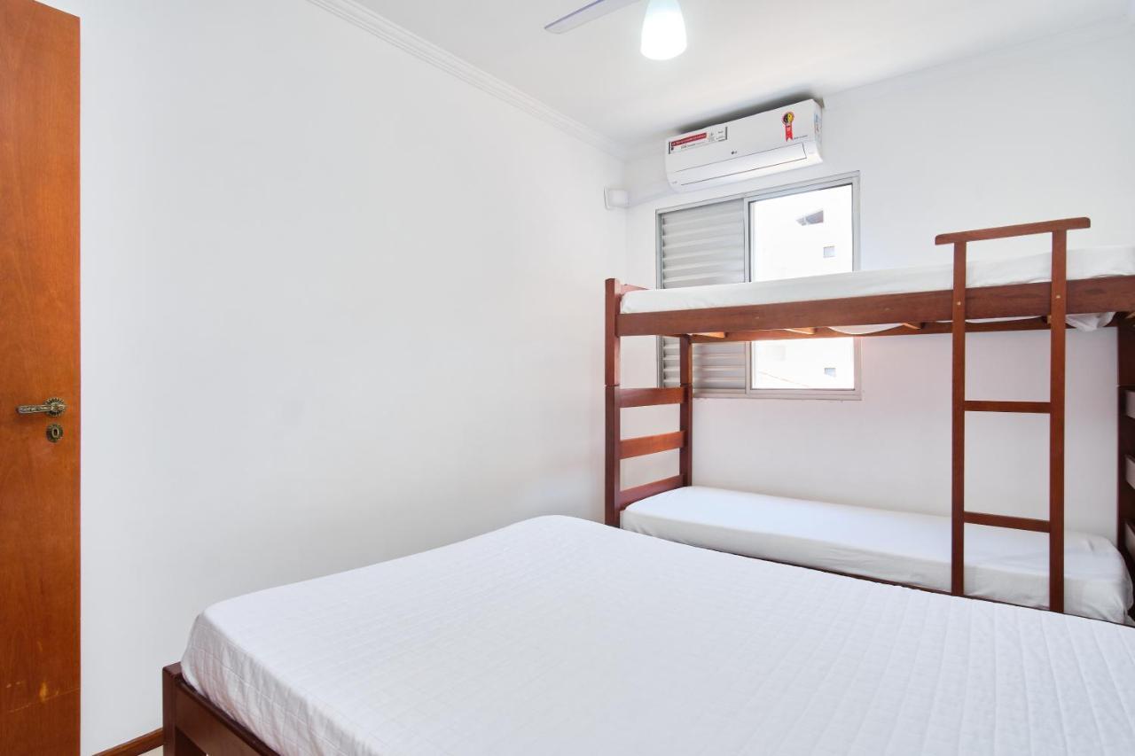 Apartamento A 100 Metros Da Praia, Bem Localizado, Com Ar Condicionado E Wi-Fi - 14 - Edificio Lenamar II Ubatuba Zewnętrze zdjęcie